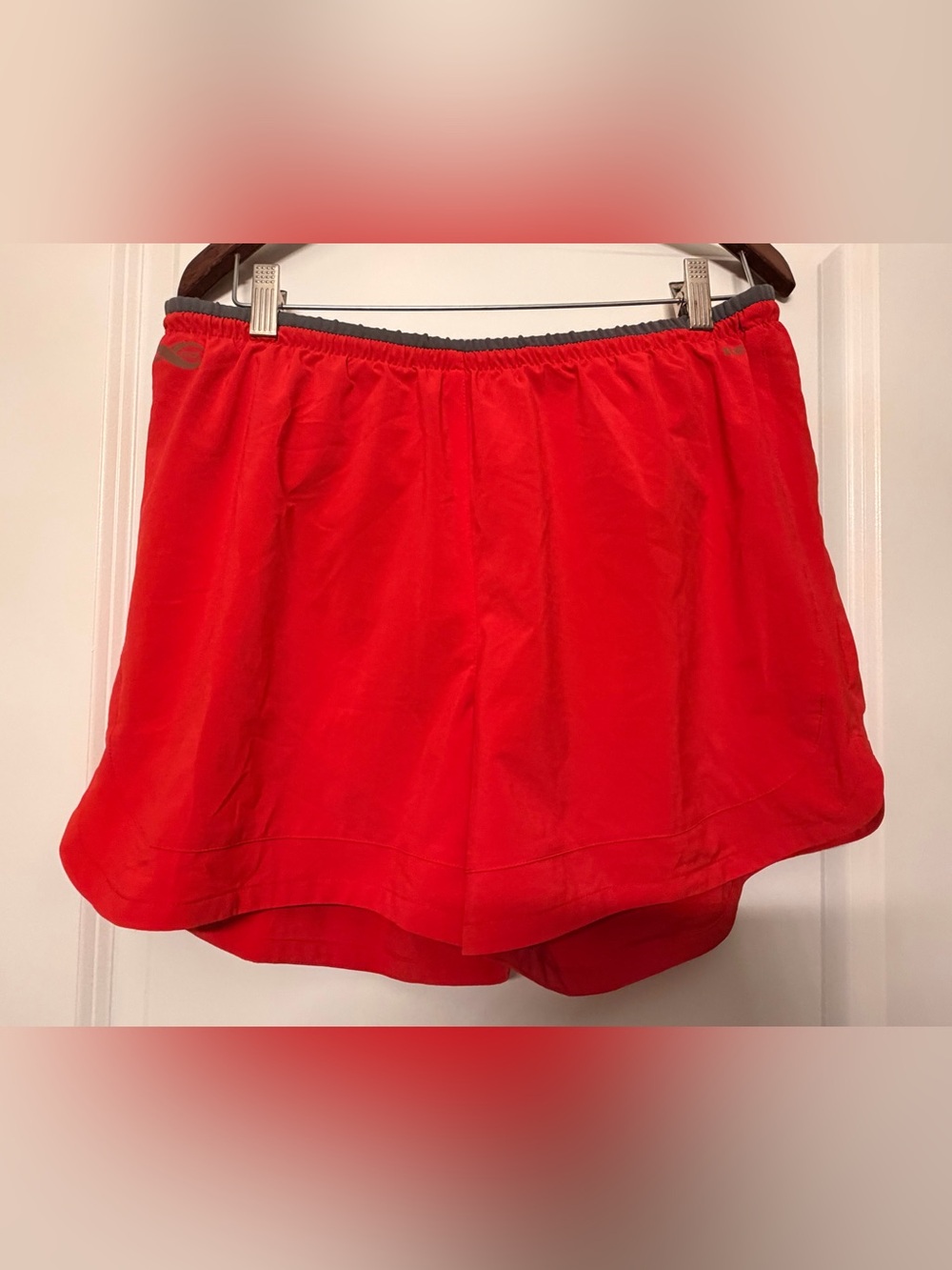 Women’s Red Athletic Running Shorts - Lightweight Activewear
